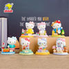 Mô hình đồ chơi Blind box Hello Kitty Lovely Week Series (Tuần Đáng Yêu Của Hello Kitty) GOLD LOK