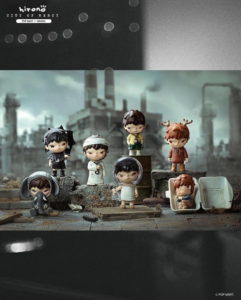 Mô hình đồ chơi Blind box City Of Mercy Series (Thành Phố Nhân Ái Của Hirono) - POP MART