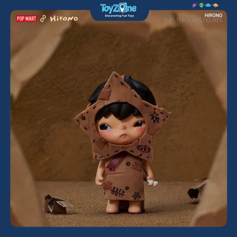 Mô hình đồ chơi Blind box Hirono Shelter Series Figures ( Nơi Trú Ẩn ) POP MART