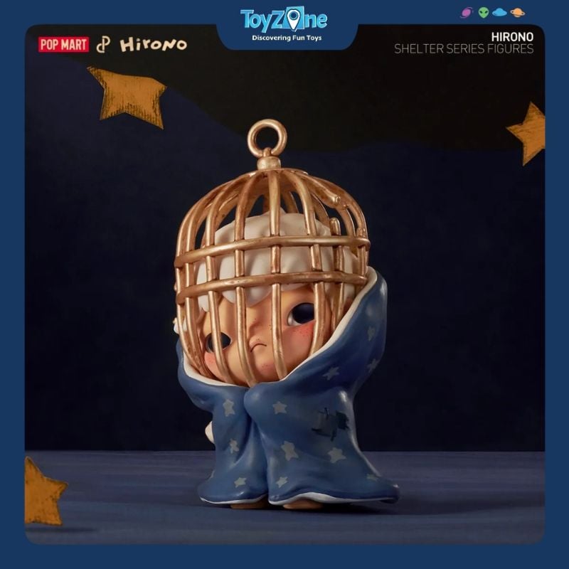Mô hình đồ chơi Blind box Hirono Shelter Series Figures ( Nơi Trú Ẩn ) POP MART