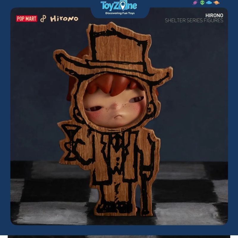 Mô hình đồ chơi Blind box Hirono Shelter Series Figures ( Nơi Trú Ẩn ) POP MART