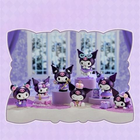 Mô hình đồ chơi Blind box Kuromi Birthday Party ( Tiệc Sinh Nhật Kuromi ) MINISO
