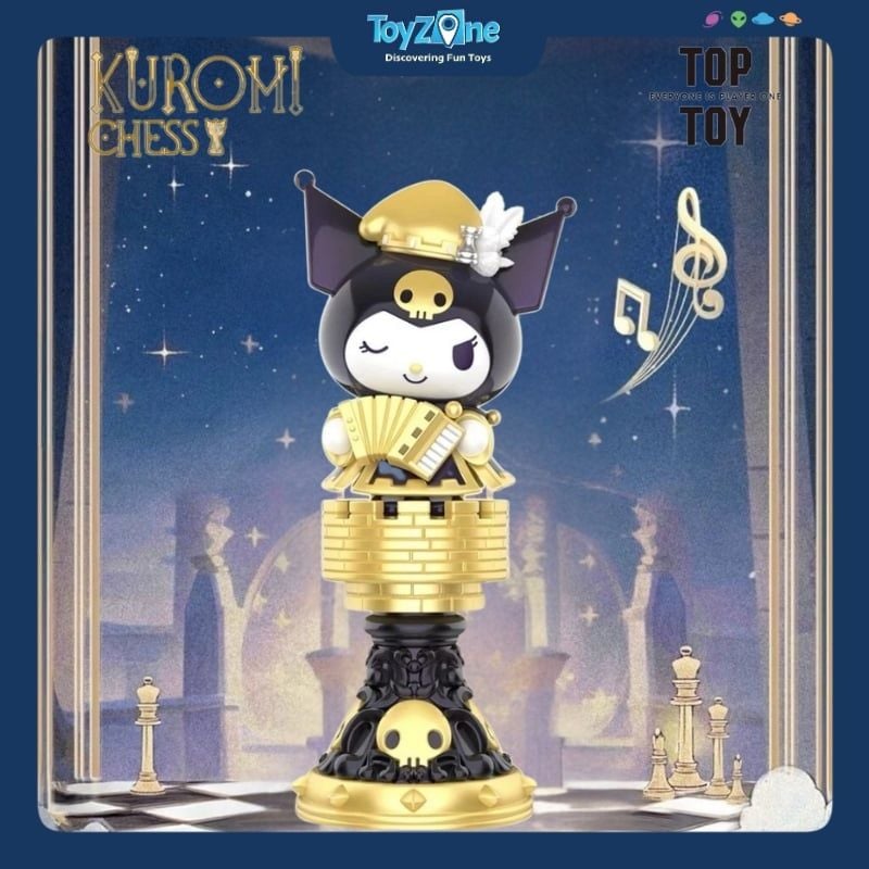Mô hình đồ chơi Blind box Kuromi Chess ( Kuromi Cờ Vua ) Series Figures TOP TOY