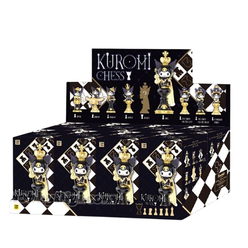 Mô hình đồ chơi Blind box Kuromi Chess ( Kuromi Cờ Vua ) Series Figures TOP TOY