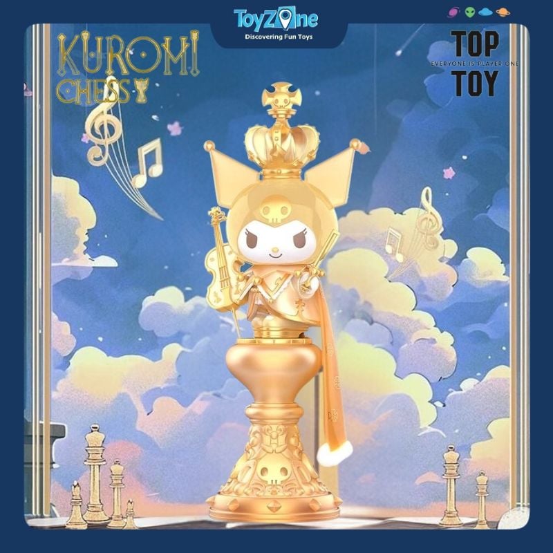 Mô hình đồ chơi Blind box Kuromi Chess ( Kuromi Cờ Vua ) Series Figures TOP TOY