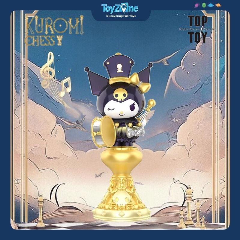 Mô hình đồ chơi Blind box Kuromi Chess ( Kuromi Cờ Vua ) Series Figures TOP TOY