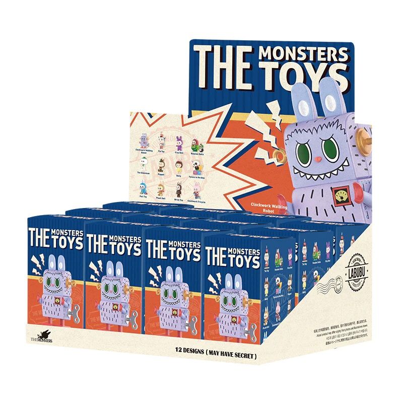 Mô hình đồ chơi Blind box Labubu The Monsters Toys Series (Đồ Chơi Quái Vật Của Labubu) POP MART
