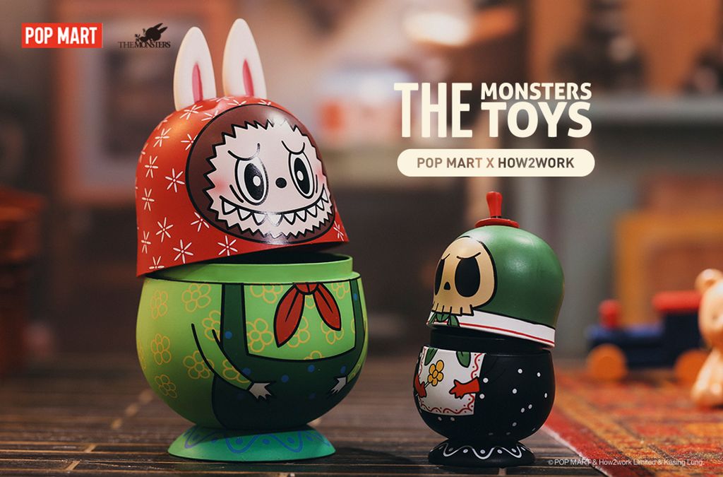 Mô hình đồ chơi Blind box Labubu The Monsters Toys Series (Đồ Chơi Quái Vật Của Labubu) POP MART