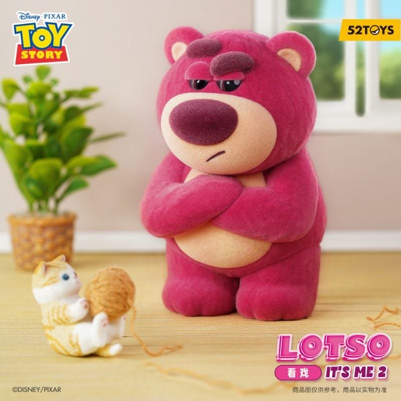 Mô hình đồ chơi Blind box Lotso It's Me Series 2 ( Gấu Dâu 2 ) 52TOYS