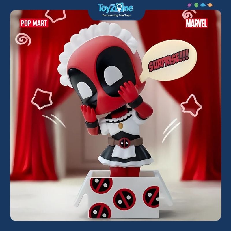 Mô hình đồ chơi Blind box Marvel Deadpool Series POP MART
