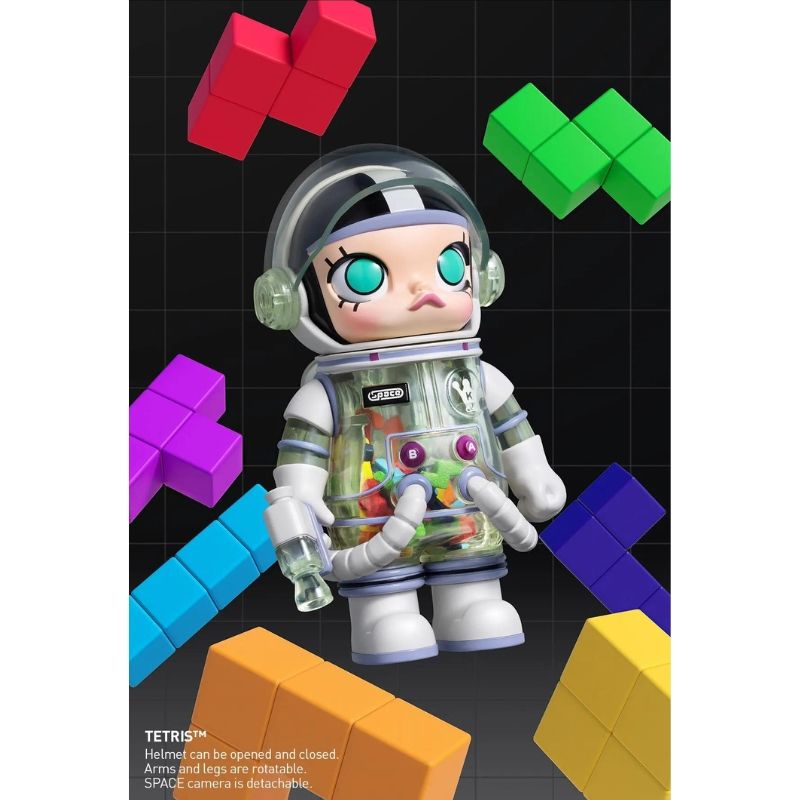 Mô hình đồ chơi Blind box Mega Space Molly 100% Series 3 POP MART