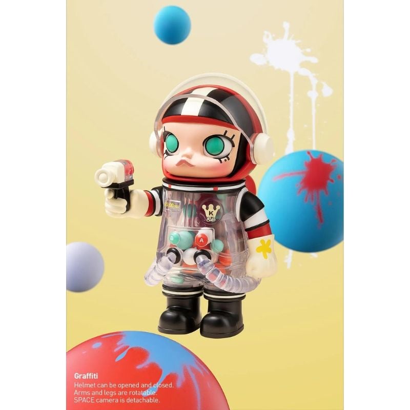 Mô hình đồ chơi Blind box Mega Space Molly 100% Series 3 POP MART