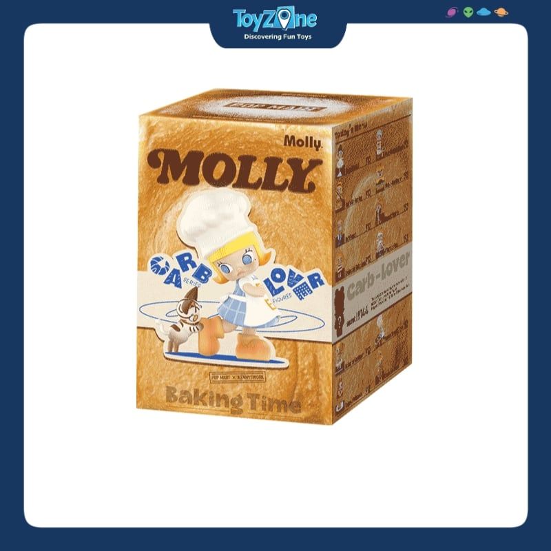 Mô hình đồ chơi Blind box Molly Carb-Lover Series Figures ( Molly Yêu Thích Sự Ngọt Ngào ) POP MART