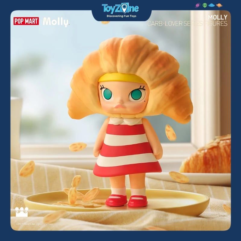 Mô hình đồ chơi Blind box Molly Carb-Lover Series Figures ( Molly Yêu Thích Sự Ngọt Ngào ) POP MART