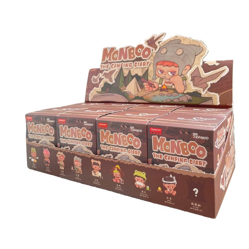 Mô hình đồ chơi Blind Box Monboo Camping Diary ( Nhật Ký Cắm Trại ) TOYCITY