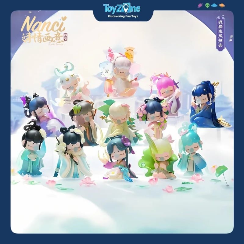 Mô hình đồ chơi Blind box Nanci Poetic Beauty ( Vẻ Đẹp Mơ Mộng ) ROLIFE
