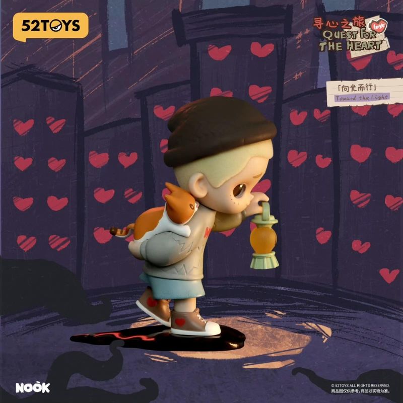 Mô hình đồ chơi Blind box Nook Quest For The Heart ( Hành Trình Tìm Kiếm Trái Tim ) 52TOYS