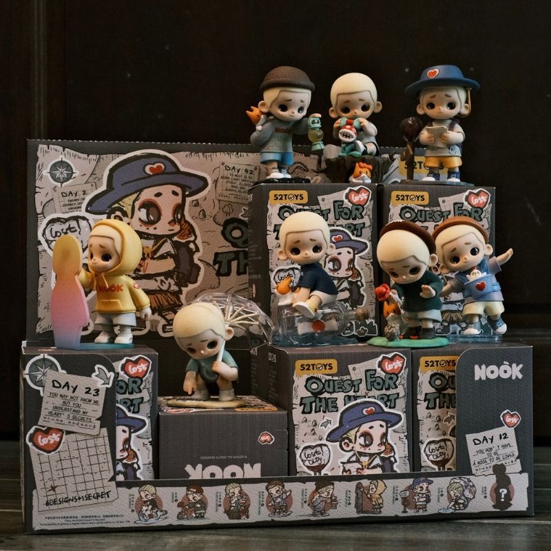 Mô hình đồ chơi Blind box Nook Quest For The Heart ( Hành Trình Tìm Kiếm Trái Tim ) 52TOYS
