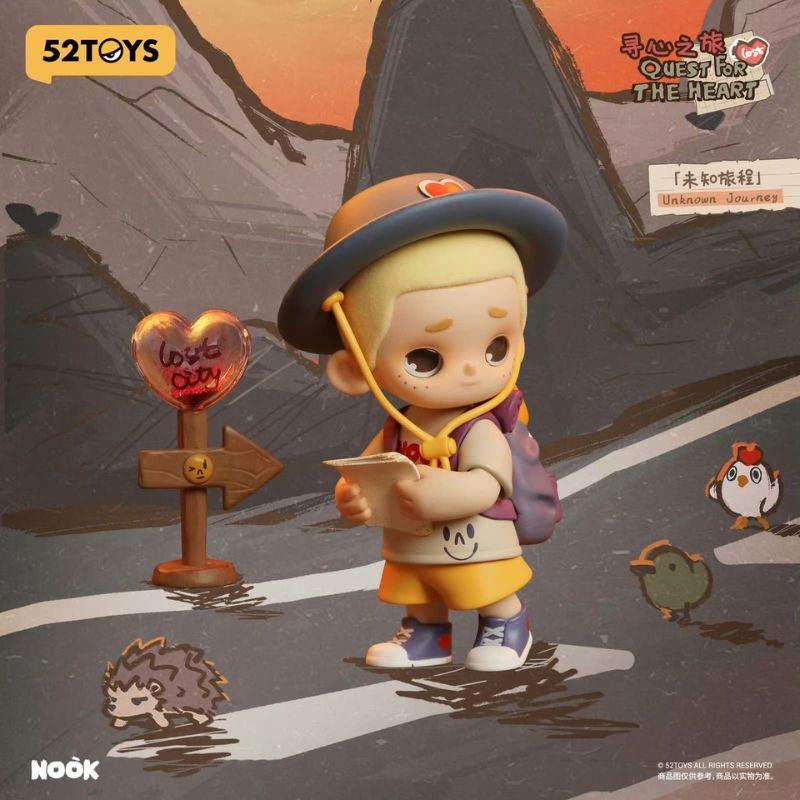 Mô hình đồ chơi Blind box Nook Quest For The Heart ( Hành Trình Tìm Kiếm Trái Tim ) 52TOYS