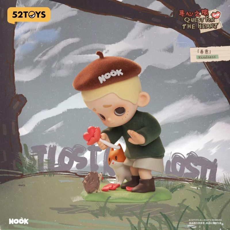 Mô hình đồ chơi Blind box Nook Quest For The Heart ( Hành Trình Tìm Kiếm Trái Tim ) 52TOYS