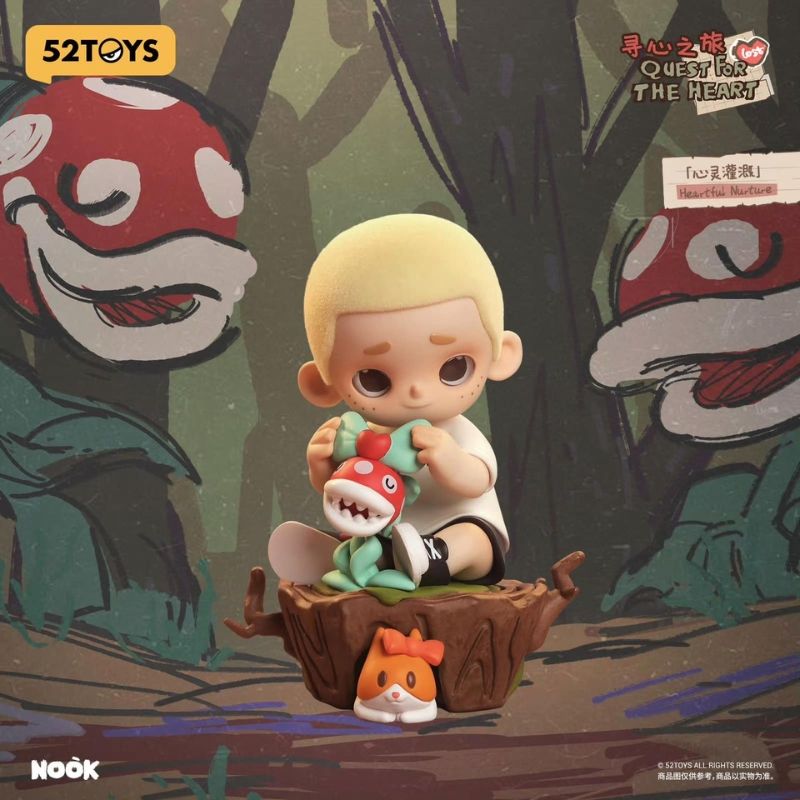 Mô hình đồ chơi Blind box Nook Quest For The Heart ( Hành Trình Tìm Kiếm Trái Tim ) 52TOYS