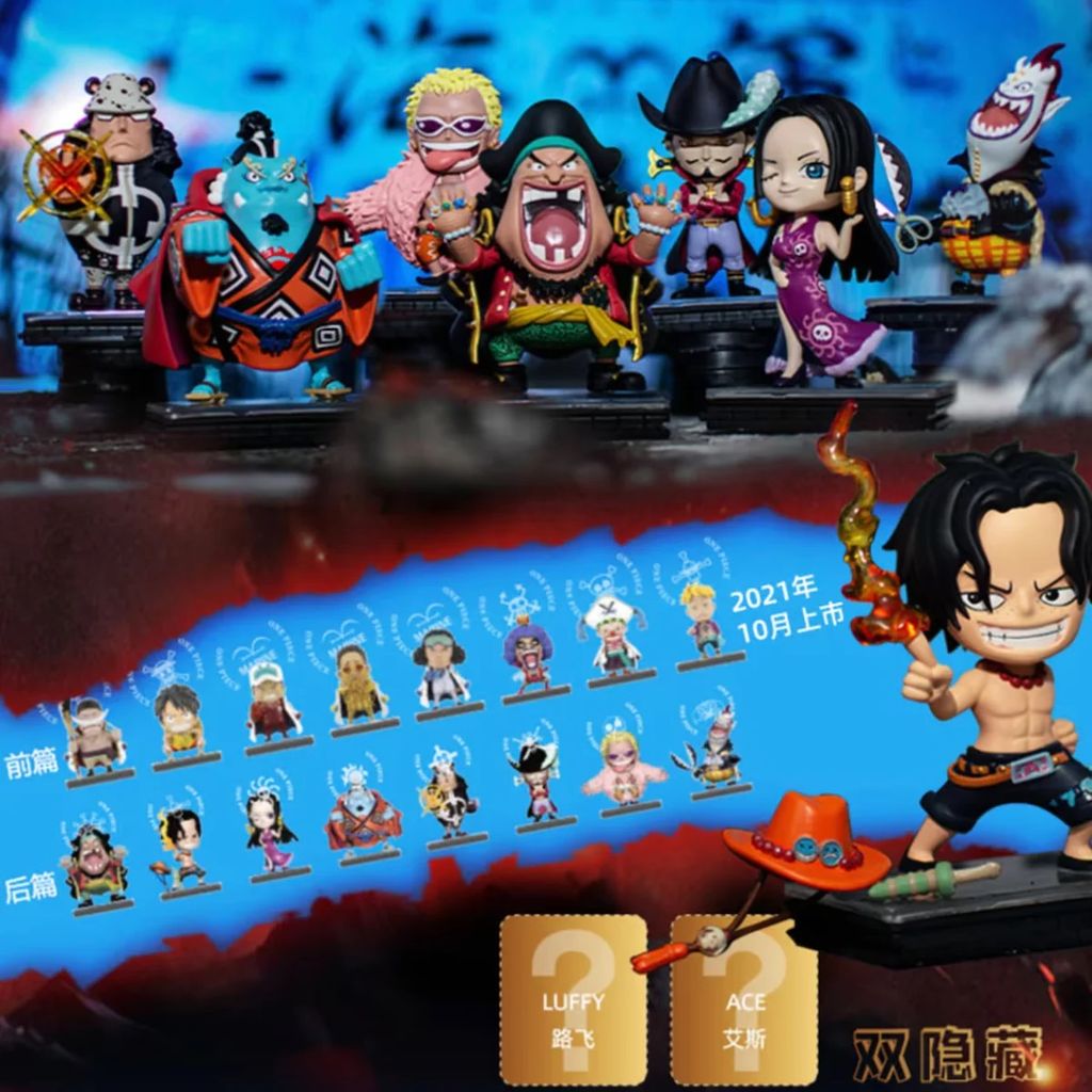 Mô hình đồ chơi Blind box One Piece Marineford Series 2 (One Piece Biển Cả) WINMAIN