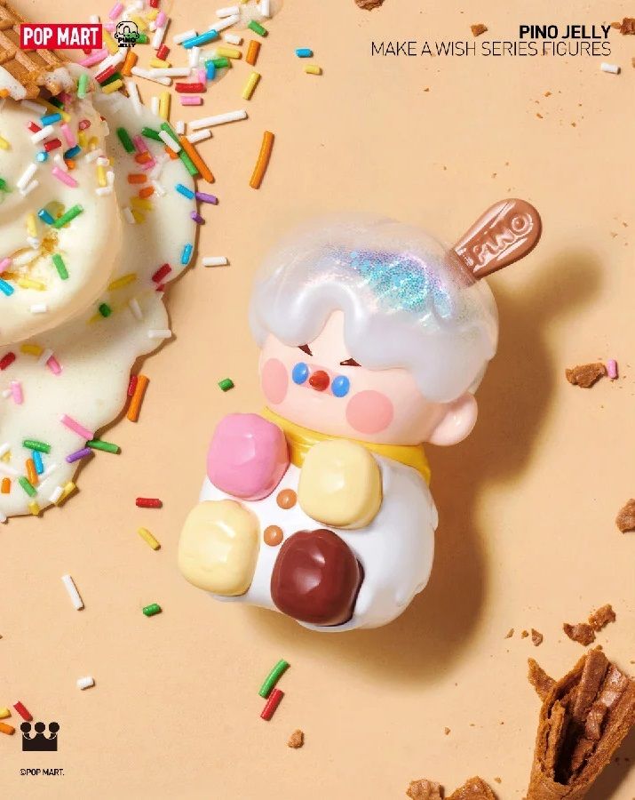Mô hình đồ chơi Blind box Pino Jelly Make A Wish (Tạo Ra Những Điều Uớc) POP MART