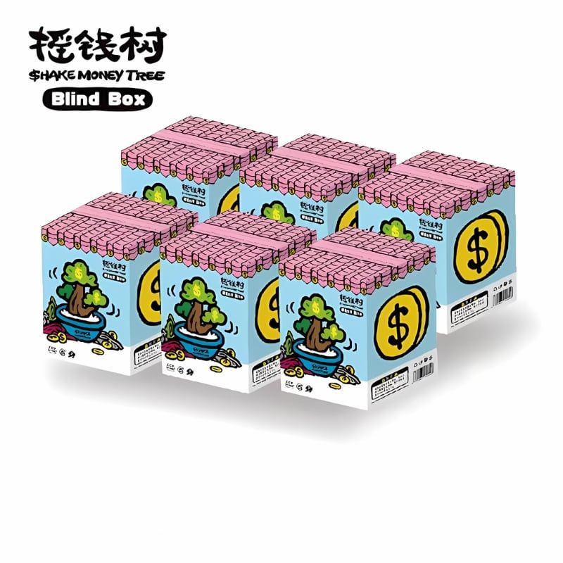 Mô hình đồ chơi Blind box Shake Money Tree ( Lắc Cây Đồng Tiền ) POP SUNDAY