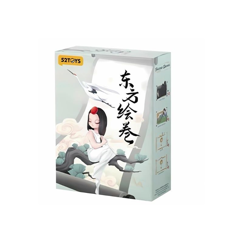 Mô hình đồ chơi Blind box Sleep Chinese Scroll ( Cuộn Tranh Trung Hoa ) 52TOYS
