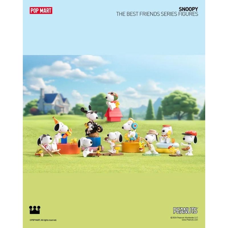 Mô hình đồ chơi Blind Box Snoopy The Best Friends - POP MART