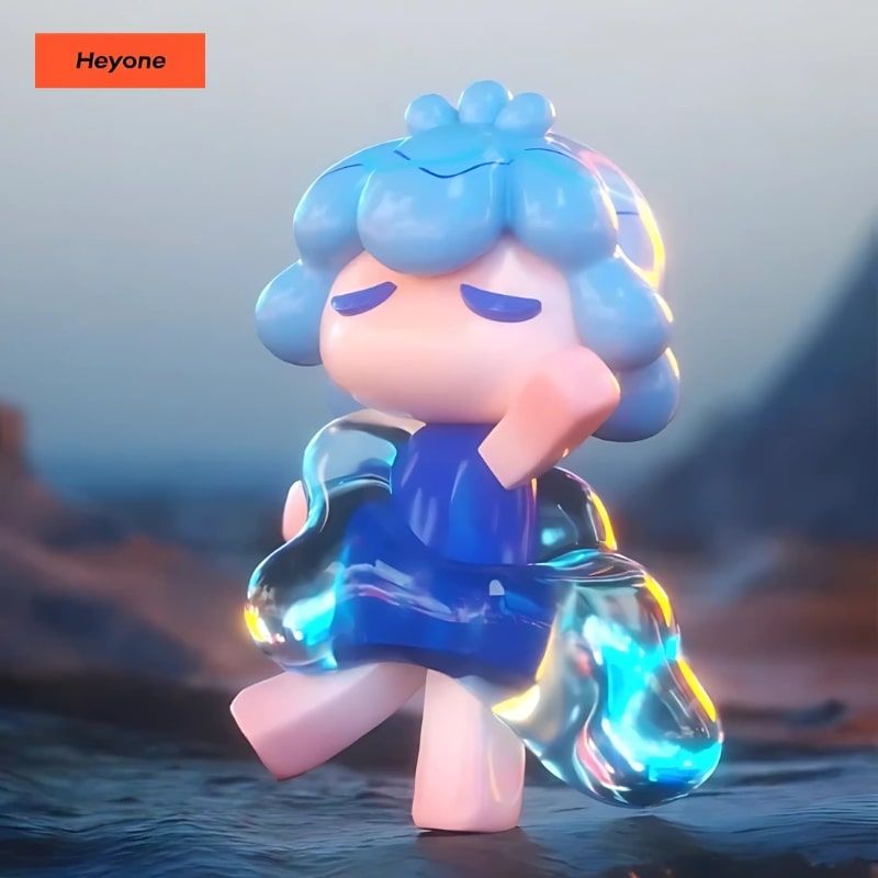 Mô hình đồ chơi Blind box SOLY Fly To The Universe ( Bay Lên Vũ Trụ ) HEYONE