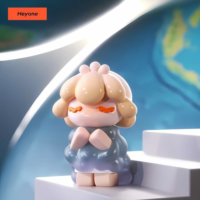 Mô hình đồ chơi Blind box SOLY Fly To The Universe ( Bay Lên Vũ Trụ ) HEYONE