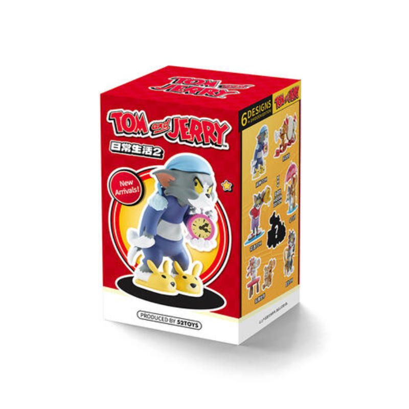 Mô hình đồ chơi Blind box Tom and Jerry Daily Life 2 Series ( Cuộc Sống Thường Nhật Của Tom abd Jerry ) 52TOYS