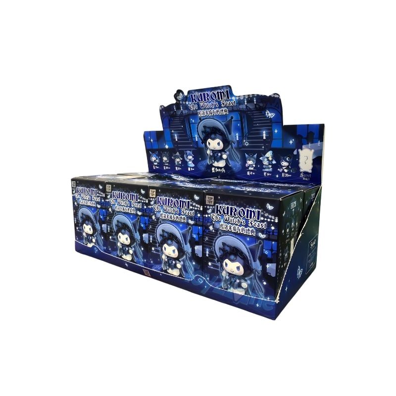 Mô hình đồ chơi Kuromi Blind box Witch's Feast Series ( Bữa Tiệc Phù Thủy ) TOP TOY