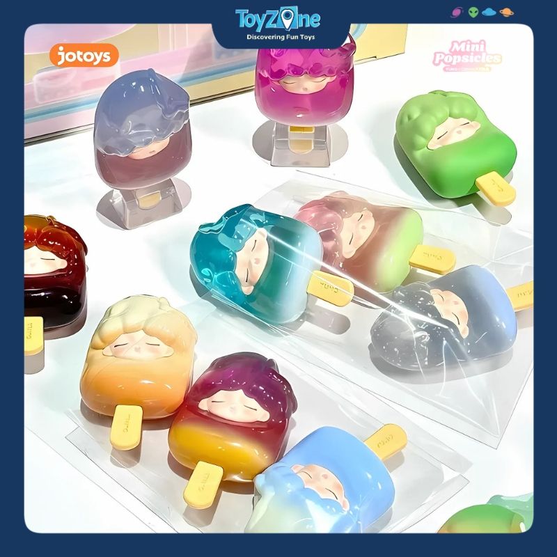 Mô hình đồ chơi Blind box Yumo Mini Popsicles Series 2.0 ( Những Cây Kem Nhỏ ) JOTOYS