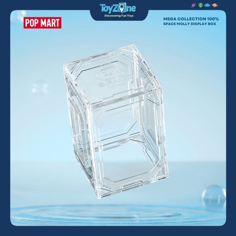 Hộp Trưng Bày Space Molly 100% POP MART