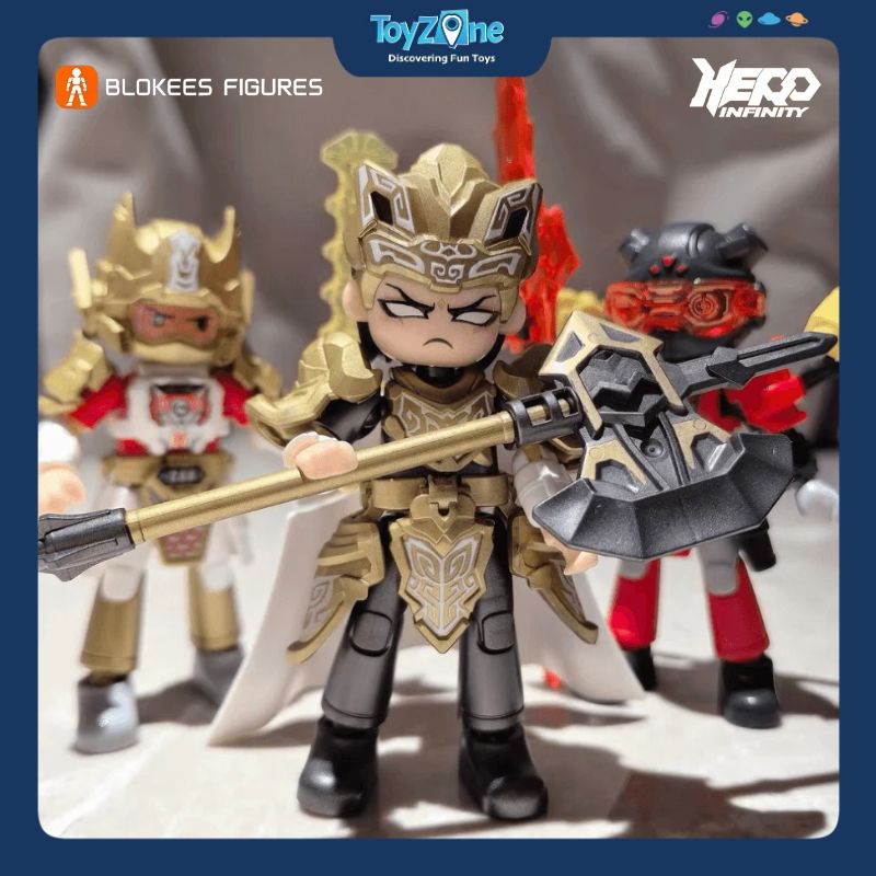 Mô hình đồ chơi Lắp ráp Blind box Herospire Galaxy Version Turbo 04 Clash Of God Model Kits BLOKEES