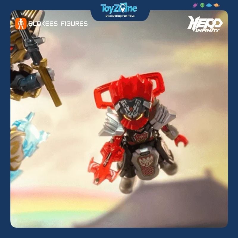 Mô hình đồ chơi Lắp ráp Blind box Herospire Galaxy Version Turbo 04 Clash Of God Model Kits BLOKEES