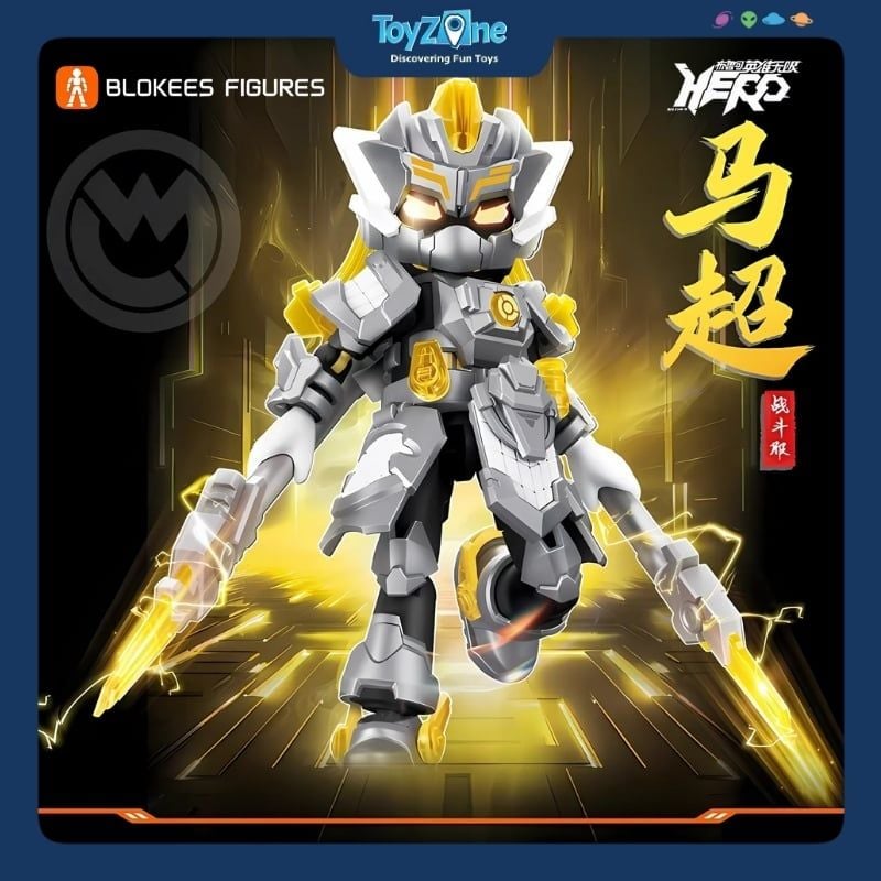 Mô hình đồ chơi Lắp ráp Hero Infinity Armor Version 18 Ma Chao Battle Suit ( Mã Siêu ) Model Kits BLOKEES