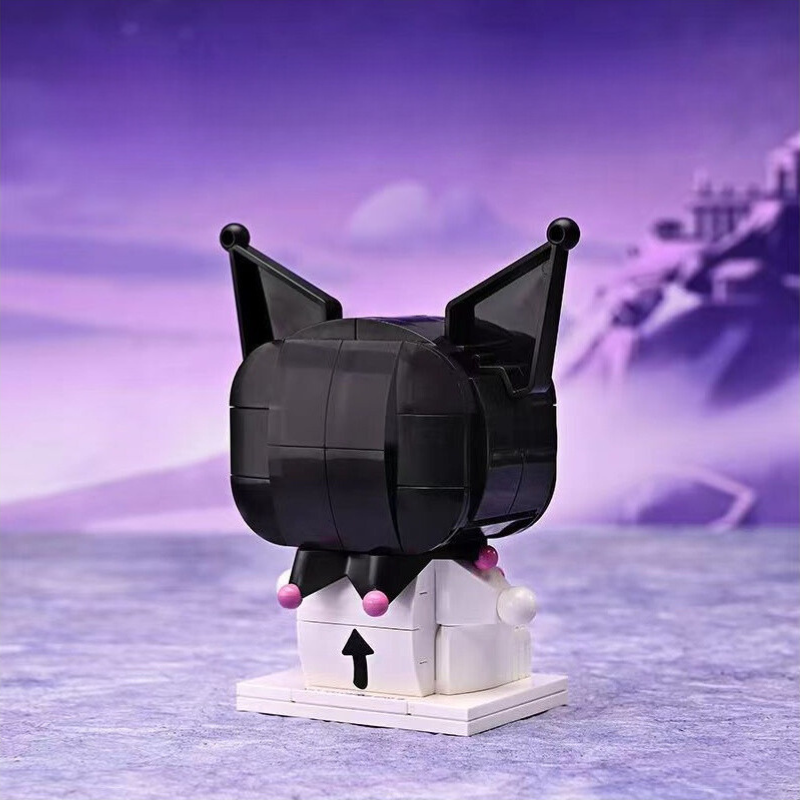 Mô hình đồ chơi lắp ráp Kuromi và căn nhà ngôi sao Keeppley