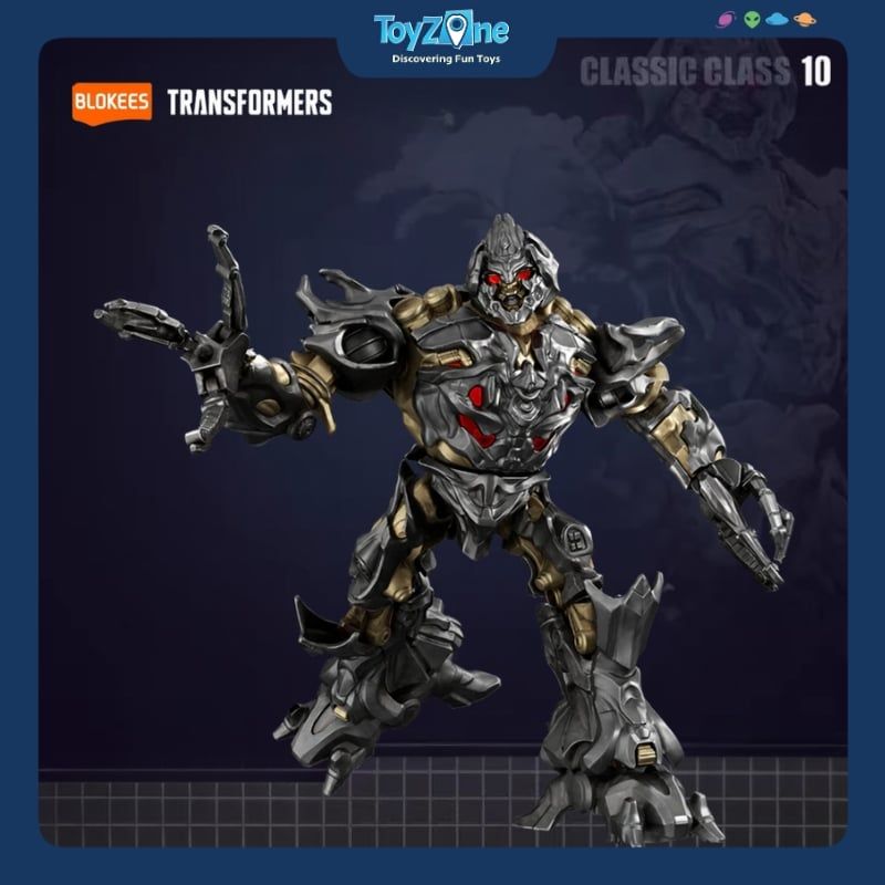 Mô hình đồ chơi Lắp ráp Transformers Classic Class 10 Megatron BLOKEES