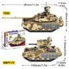 Mô hình đồ chơi lắp ráp xe tăng Survival War-T90S Tank Sembo