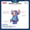 Mô hình đồ chơi Mega Space Molly 400% Stitch POP MART