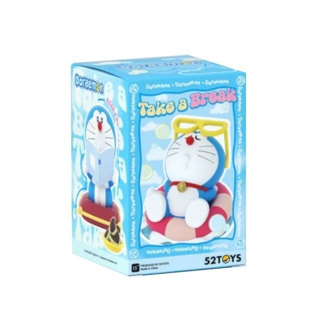 Mô hình đồ chơi Blind box Doraemon Take A Break Series 2 (Giờ Giải Lao Của Doraemon) 52TOYS