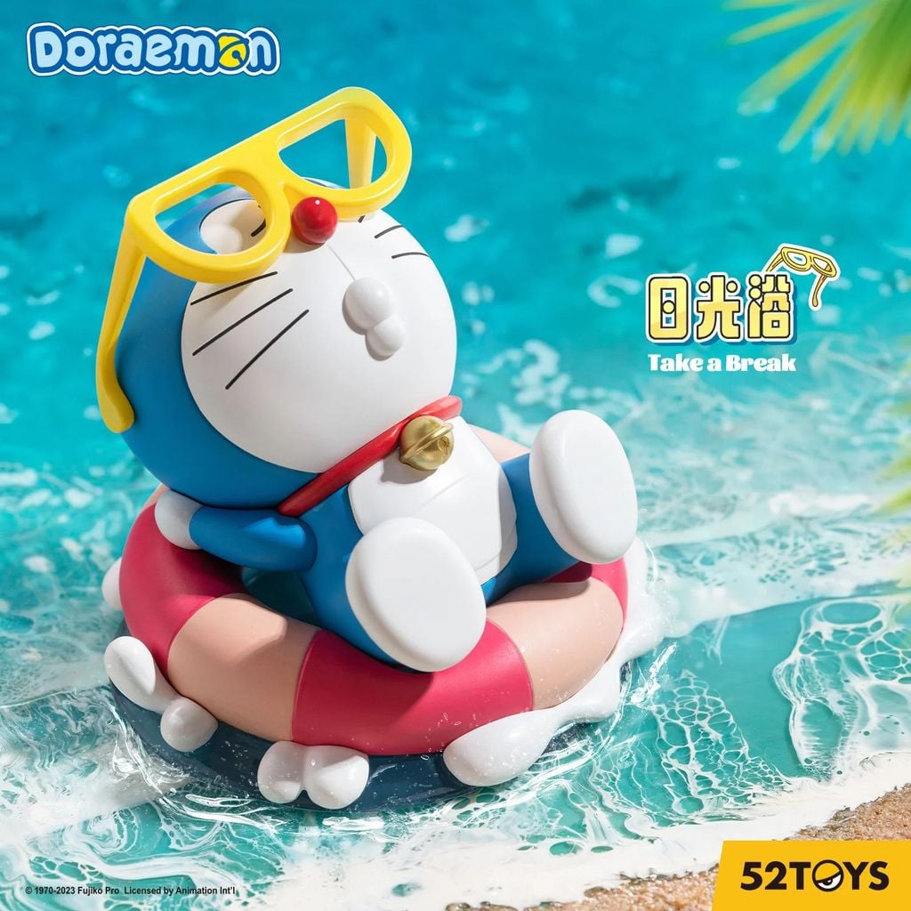 Mô hình đồ chơi Blind box Doraemon Take A Break Series 2 (Giờ Giải Lao Của Doraemon) 52TOYS