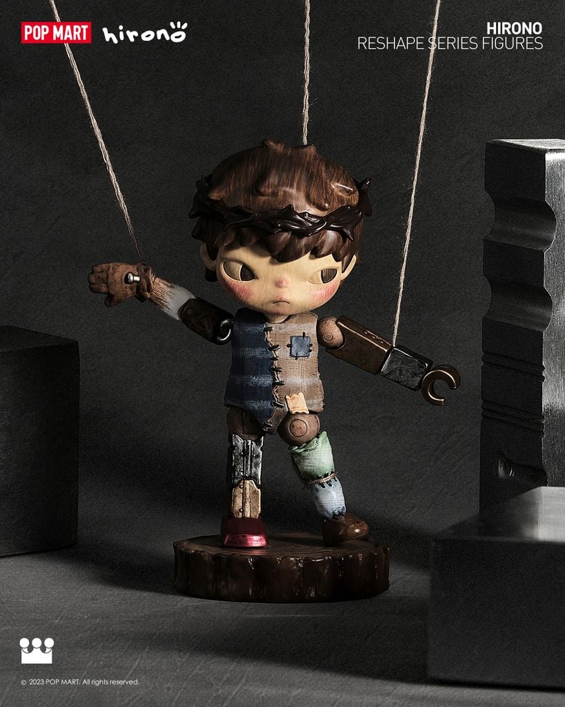 Mô hình đồ chơi Blind box Hirono Reshape ( Hóa Thân Nghệ Thuật ) POP MART