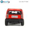 Mô hình xe Hummer H2 Dark Red 1:32 MZ