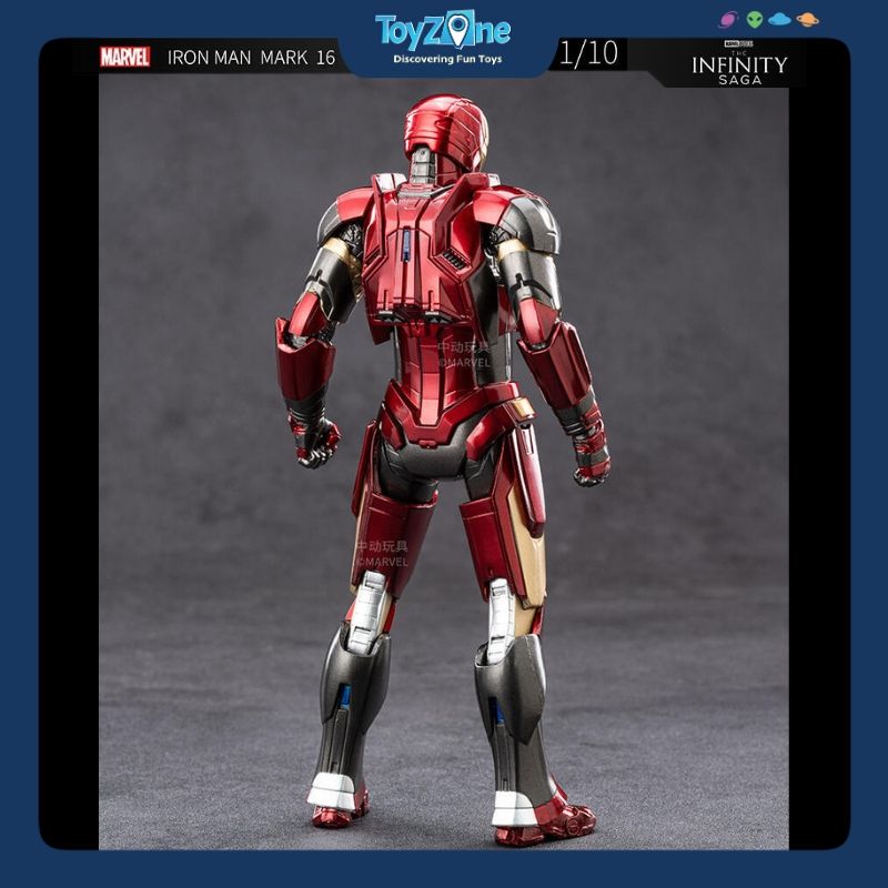 Mô hình Iron Man Mark 16 ( MK16 ) 1:10 ZDTOYS