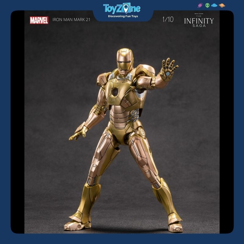 Mô hình Iron Man Mark 21 ( MK21 ) Midas 1:10 ZD TOYS