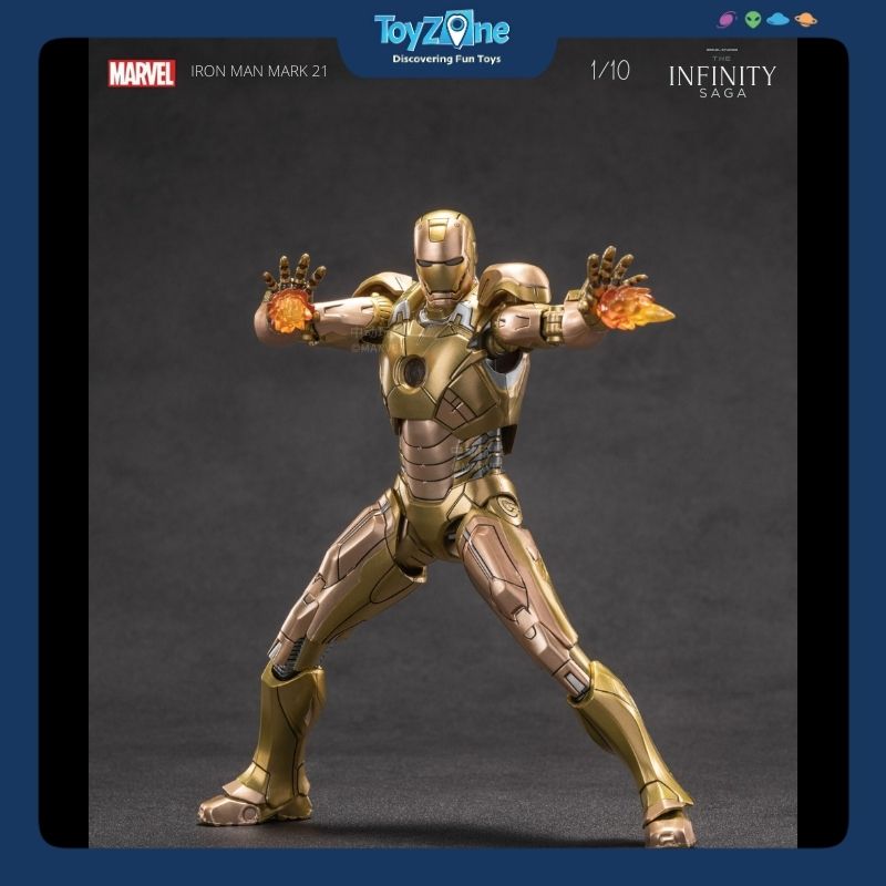 Mô hình Iron Man Mark 21 ( MK21 ) Midas 1:10 ZD TOYS